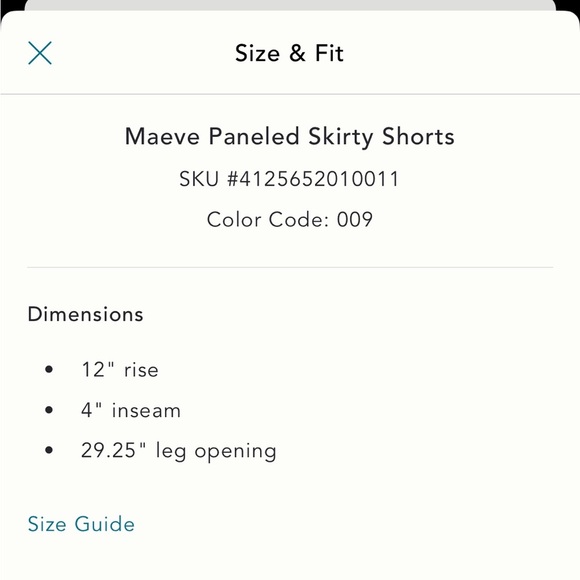 NWT new 12 Anthropologie Maeve paneled skirty shorts black white bow winter - Picture 12 of 17